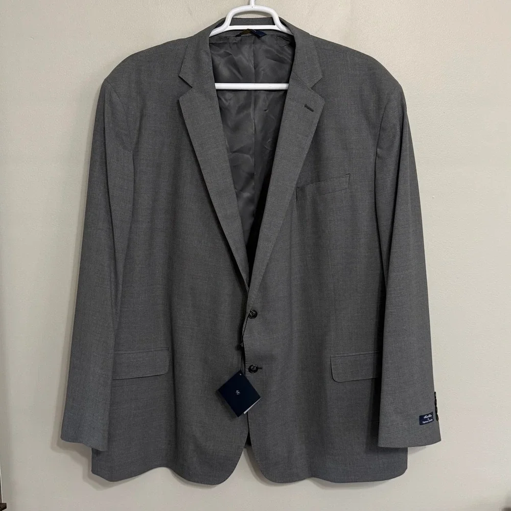 NEW Brooks Brothers Mens 54L Explorer Collection Vitale Barberis Canonico Blazer